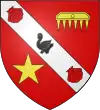 Brasão de armas de Tourcelles-Chaumont