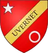 Brasão de armas de Uvernet-Fours