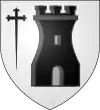 Brasão de armas de Roquefort-sur-Soulzon
