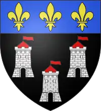 Brasão de armas de Tours