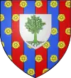 Brasão de armas de Saint-Alban-sur-Limagnole