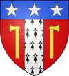 Brasão de armas de Bains-sur-Oust