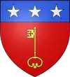 Brasão de armas de Clairvaux-les-Lacs