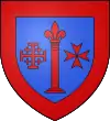 Brasão de armas de Villedieu-la-Blouère