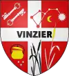 Brasão de armas de Vinzier