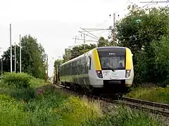 Tráfego ferroviário regional em Skogome