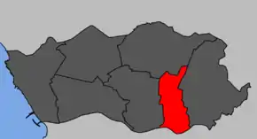 Localização no município de Porto