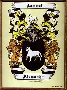 Brasão de Armas da família Lammel