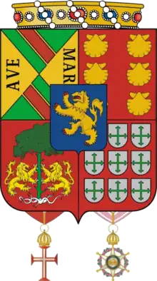 Brasão do Barão de Jaraguá.