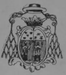 Brasão d'armas usado como Primaz de Braga