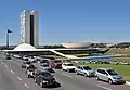 Brasília, a capital do Brasil é localizada no interior do Brasil
