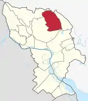 Localização de Rača em Bratislava