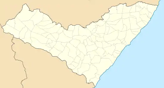 Mapa de Alagoas