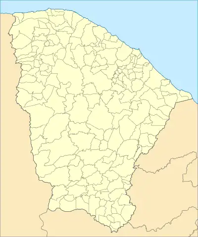 Mapa do Ceará