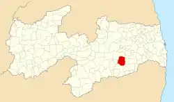 Localização de Queimadas na Paraíba