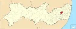 Localização de Bezerros em Pernambuco