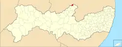 Localização de Brejinho em Pernambuco