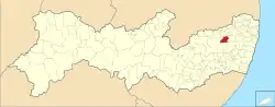 Localização de Cumaru em Pernambuco