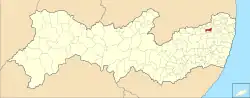Localização de João Alfredo em Pernambuco