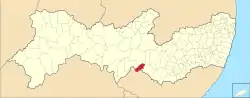 Localização de Manari em Pernambuco