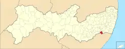 Localização de Maraial em Pernambuco