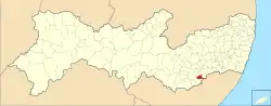 Localização de Palmeirina em Pernambuco