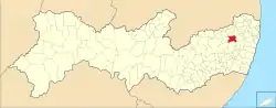 Localização de Passira em Pernambuco