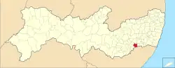 Localização de Quipapá em Pernambuco