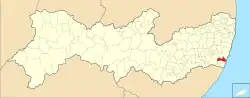 Localização Rio Formoso em Pernambuco