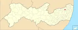 Localização de Salgadinho em Pernambuco