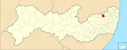 Localização de Surubim em Pernambuco