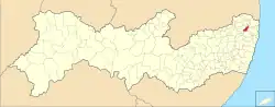 Localização de Tracunhaém em Pernambuco