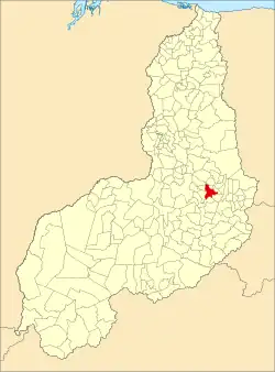 Localização de Picos no Piauí