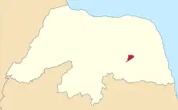 Localização de Barcelona no Rio Grande do Norte