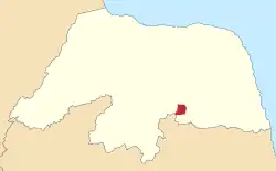 Localização de Campo Redondo no Rio Grande do Norte