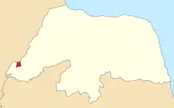 Localização de Encanto no Rio Grande do Norte