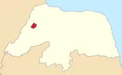 Localização de Felipe Guerra no Rio Grande do Norte