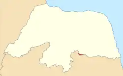 Localização de Jaçanã no Rio Grande do Norte