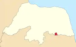 Localização de Japi no Rio Grande do Norte