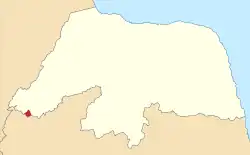 Localização de Paraná no Rio Grande do Norte