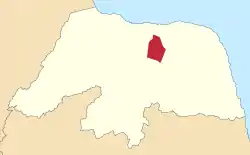 Localização de Pedro Avelino no Rio Grande do Norte