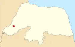 Localização de Portalegre no Rio Grande do Norte