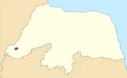 Localização de Rafael Fernandes no Rio Grande do Norte