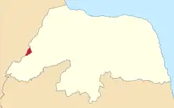 Localização de Rodolfo Fernandes no Rio Grande do Norte