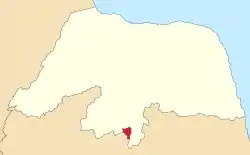 Localização de Santana do Seridó no Rio Grande do Norte