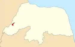 Localização de Taboleiro Grande no Rio Grande do Norte