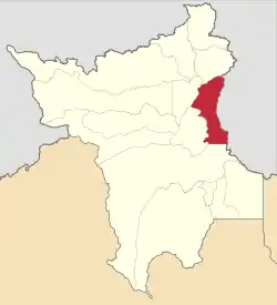 Localização de Bonfim em Roraima