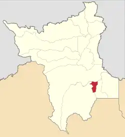 Localização de São Luiz em Roraima