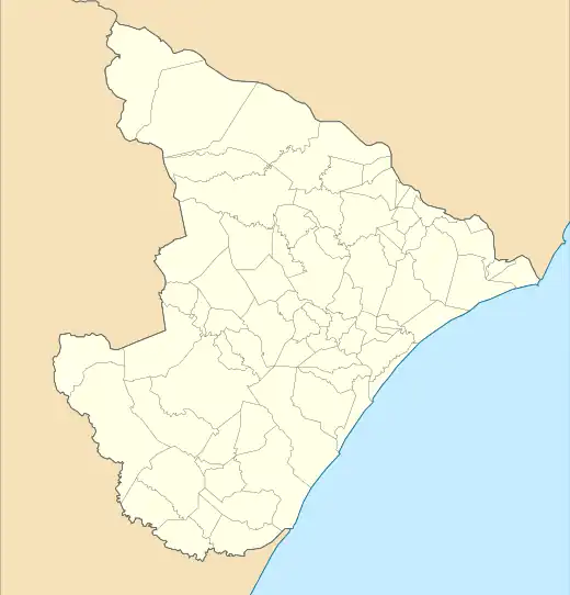 Mapa de Sergipe