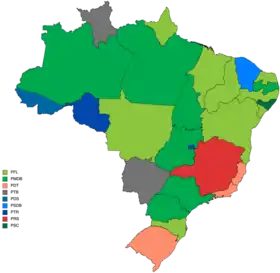 Eleições gerais no Brasil em 1990